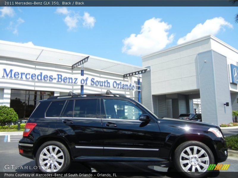 Black / Black 2011 Mercedes-Benz GLK 350