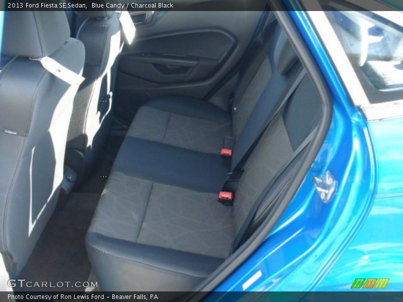 Blue Candy / Charcoal Black 2013 Ford Fiesta SE Sedan