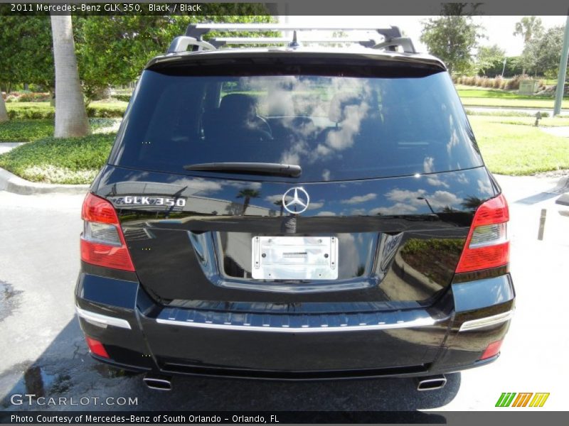Black / Black 2011 Mercedes-Benz GLK 350
