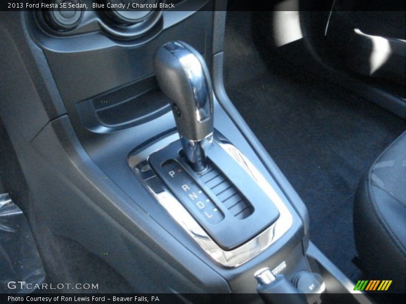 Blue Candy / Charcoal Black 2013 Ford Fiesta SE Sedan