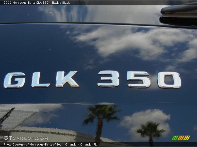 Black / Black 2011 Mercedes-Benz GLK 350