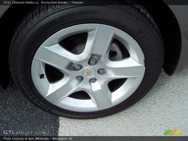 Mocha Steel Metallic / Titanium 2012 Chevrolet Malibu LS