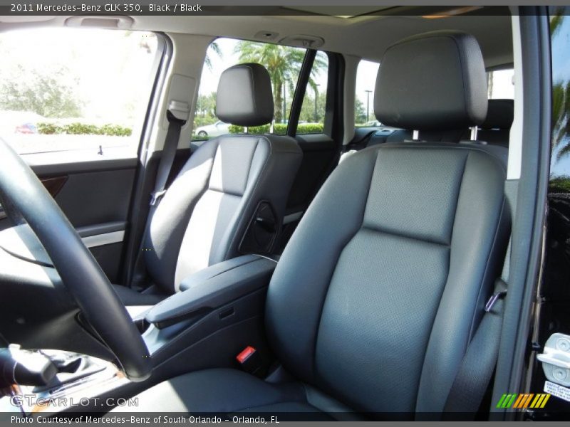 Black / Black 2011 Mercedes-Benz GLK 350