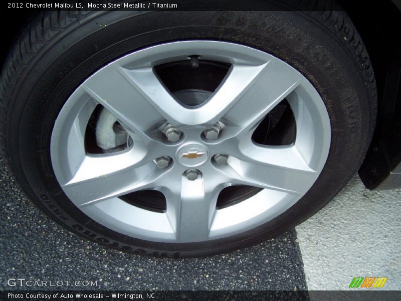 Mocha Steel Metallic / Titanium 2012 Chevrolet Malibu LS