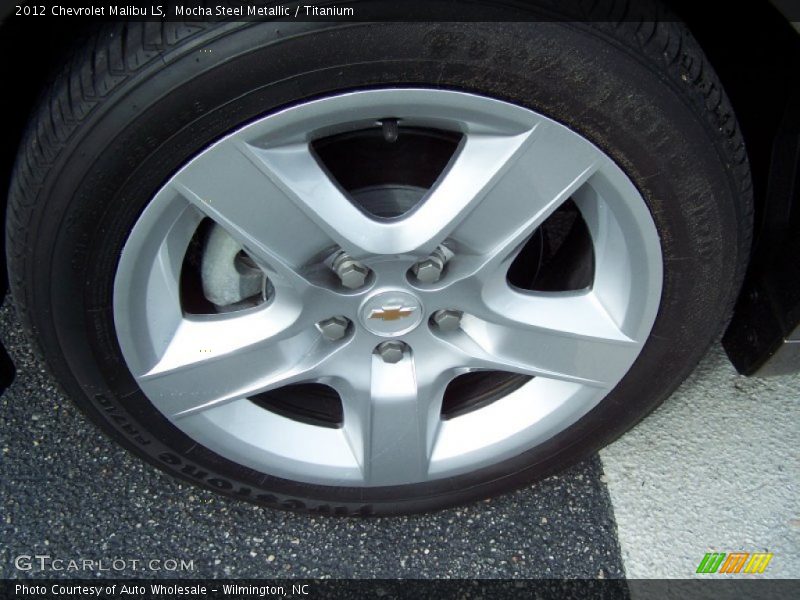 Mocha Steel Metallic / Titanium 2012 Chevrolet Malibu LS