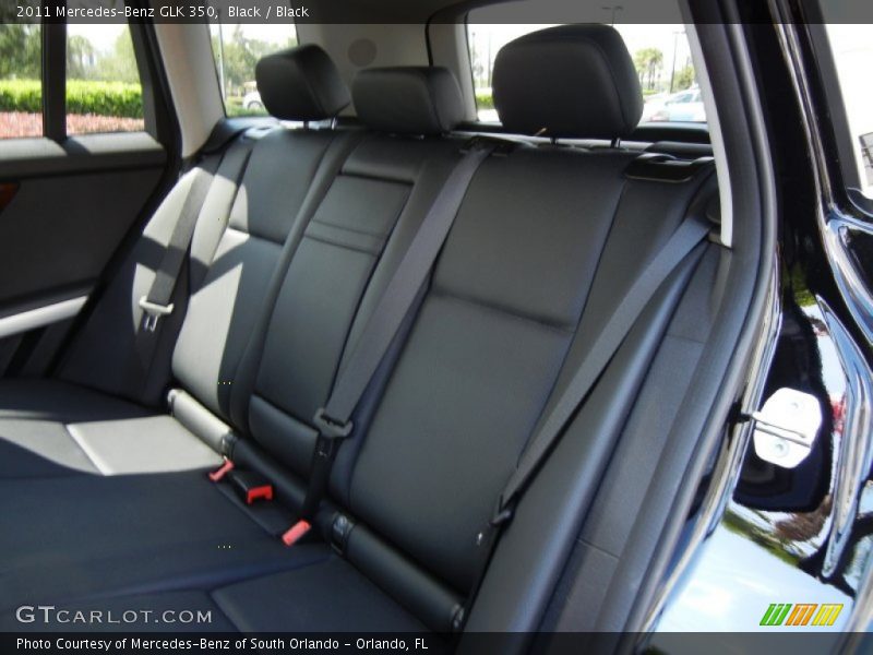 Black / Black 2011 Mercedes-Benz GLK 350