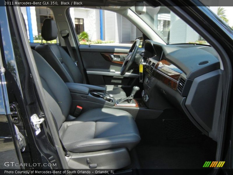 Black / Black 2011 Mercedes-Benz GLK 350