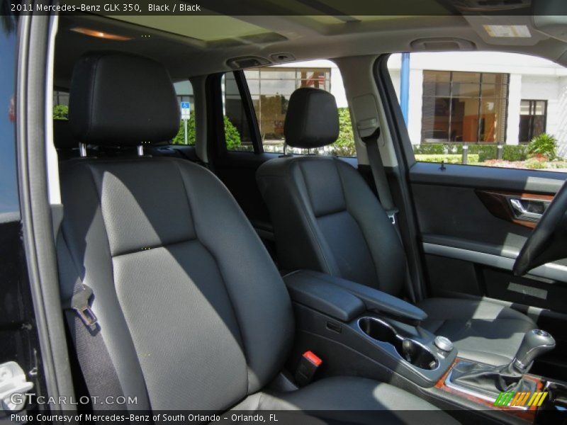 Black / Black 2011 Mercedes-Benz GLK 350