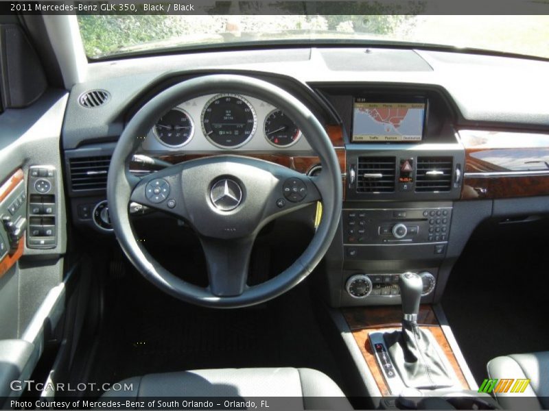 Black / Black 2011 Mercedes-Benz GLK 350