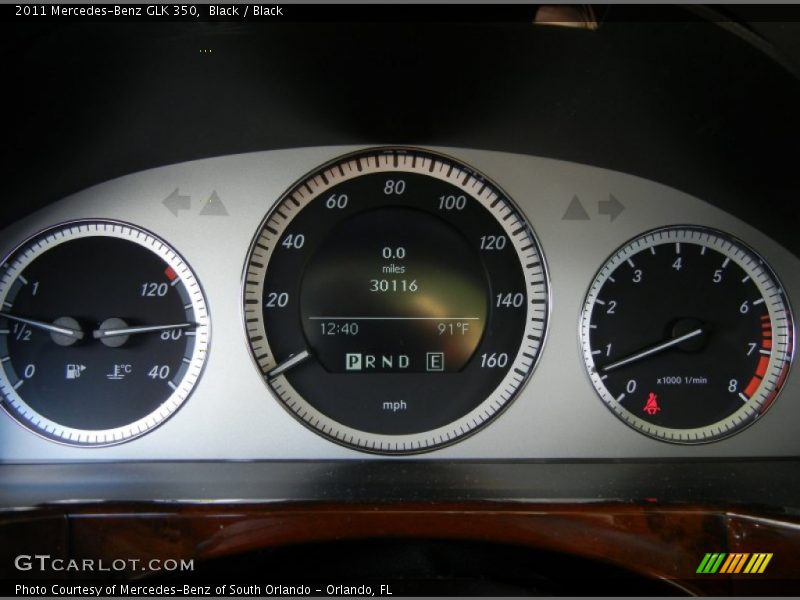 Black / Black 2011 Mercedes-Benz GLK 350