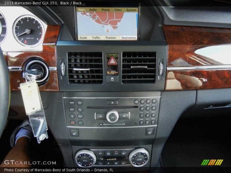 Black / Black 2011 Mercedes-Benz GLK 350