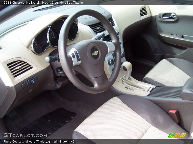 Mocha Steel Metallic / Titanium 2012 Chevrolet Malibu LS