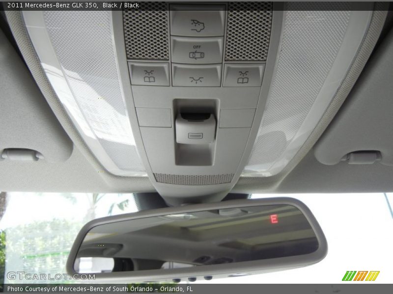 Black / Black 2011 Mercedes-Benz GLK 350