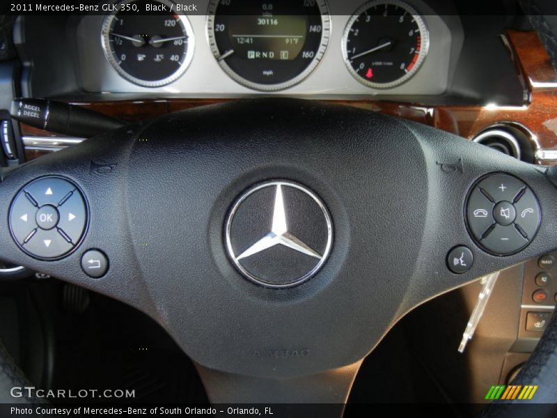 Black / Black 2011 Mercedes-Benz GLK 350