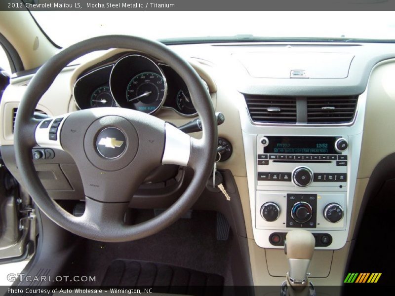 Mocha Steel Metallic / Titanium 2012 Chevrolet Malibu LS