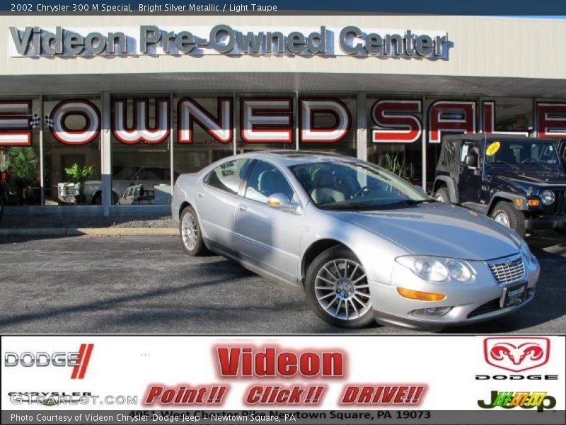 Bright Silver Metallic / Light Taupe 2002 Chrysler 300 M Special