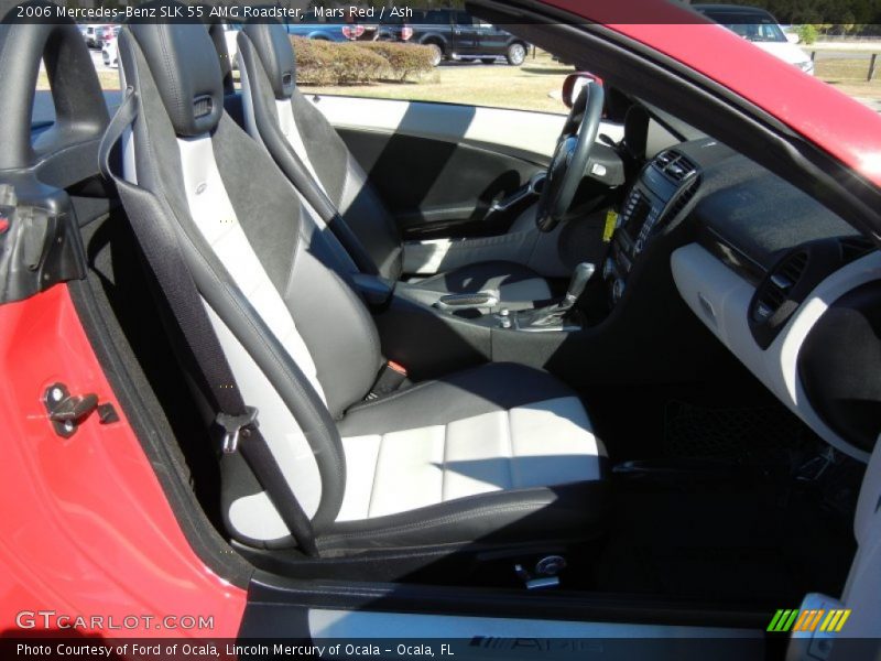 Mars Red / Ash 2006 Mercedes-Benz SLK 55 AMG Roadster
