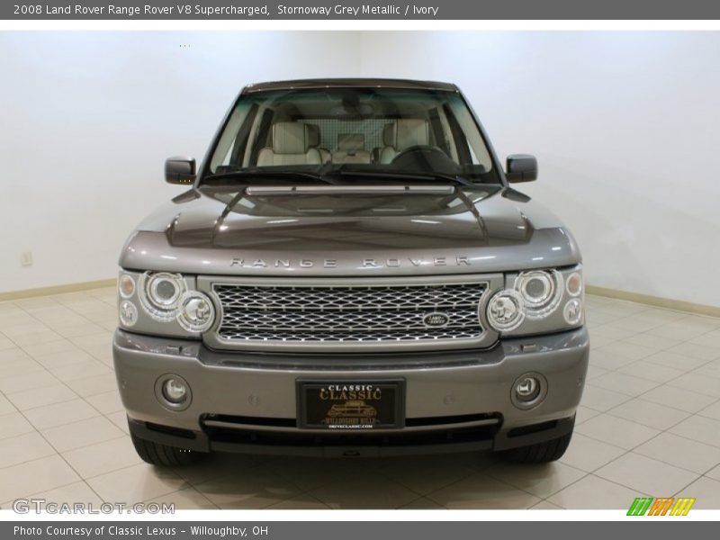 Stornoway Grey Metallic / Ivory 2008 Land Rover Range Rover V8 Supercharged