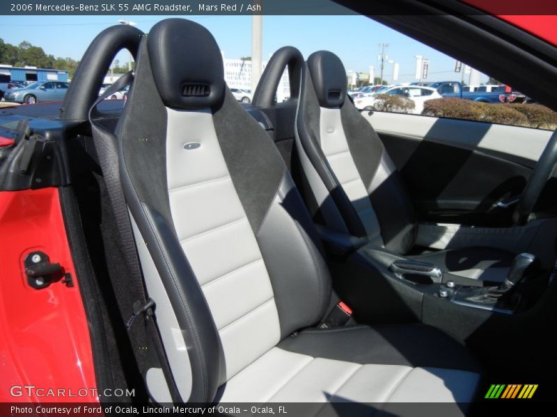 Front Seat of 2006 SLK 55 AMG Roadster