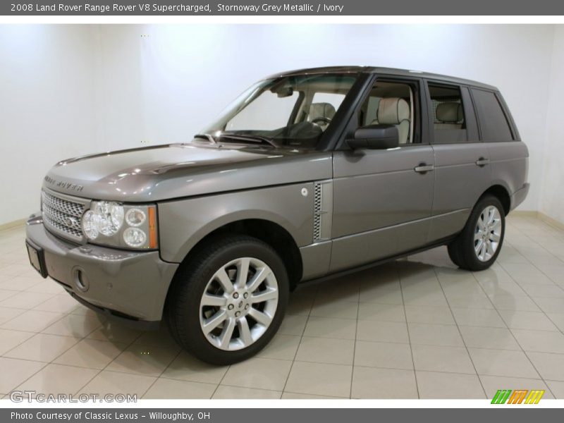Stornoway Grey Metallic / Ivory 2008 Land Rover Range Rover V8 Supercharged