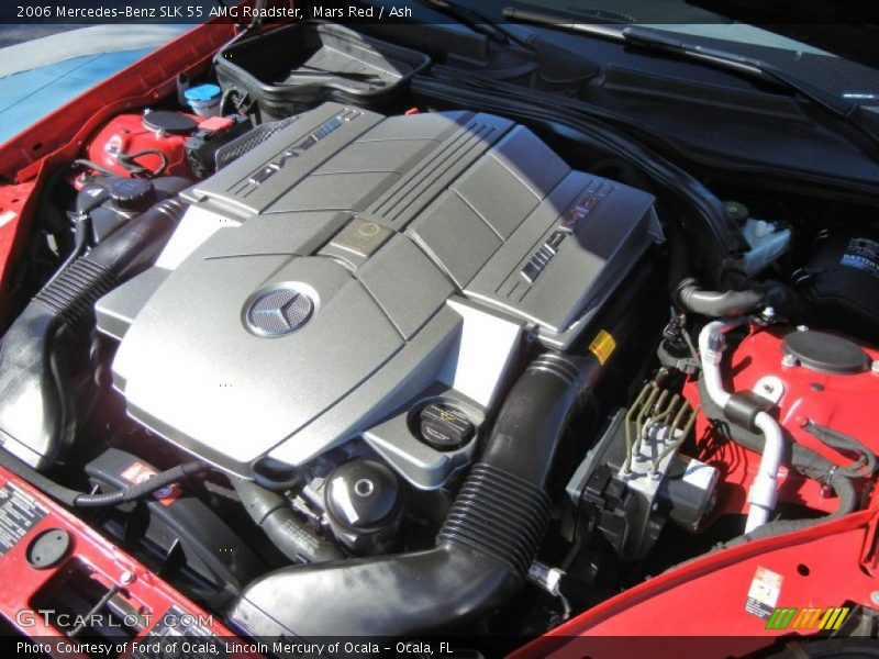  2006 SLK 55 AMG Roadster Engine - 5.5 Liter AMG SOHC 24-Valve V8