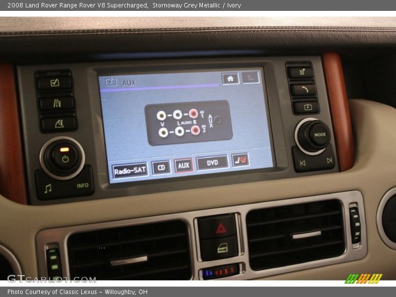 Stornoway Grey Metallic / Ivory 2008 Land Rover Range Rover V8 Supercharged