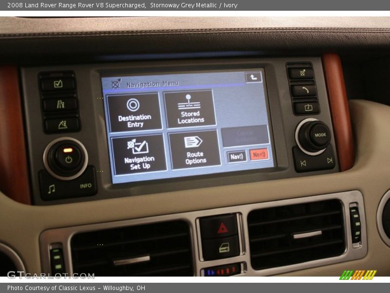 Stornoway Grey Metallic / Ivory 2008 Land Rover Range Rover V8 Supercharged