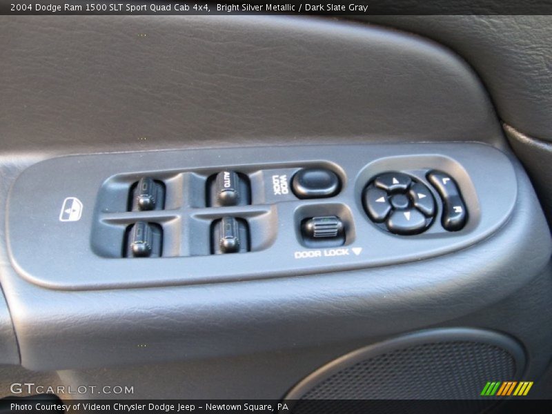 Bright Silver Metallic / Dark Slate Gray 2004 Dodge Ram 1500 SLT Sport Quad Cab 4x4