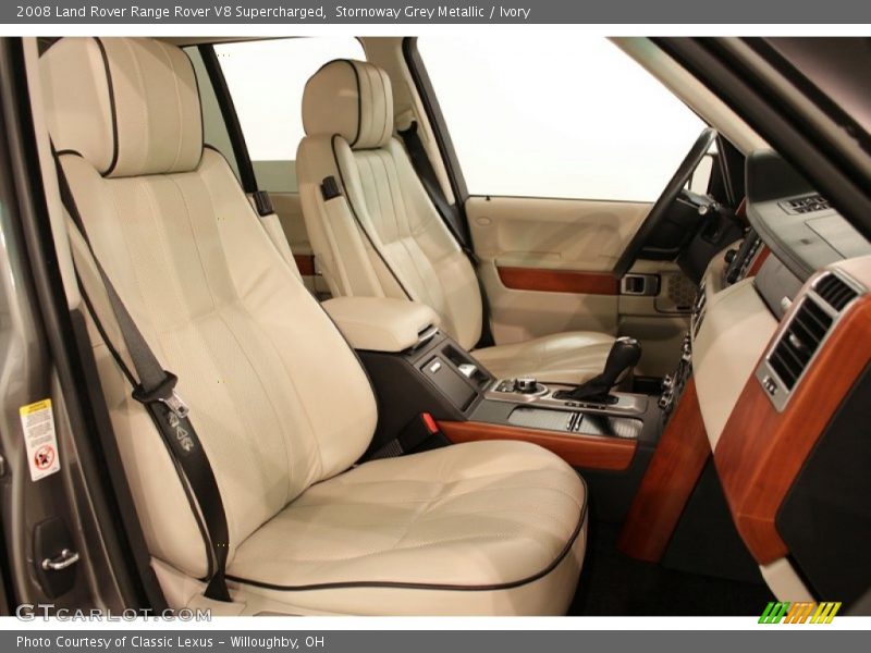 Stornoway Grey Metallic / Ivory 2008 Land Rover Range Rover V8 Supercharged