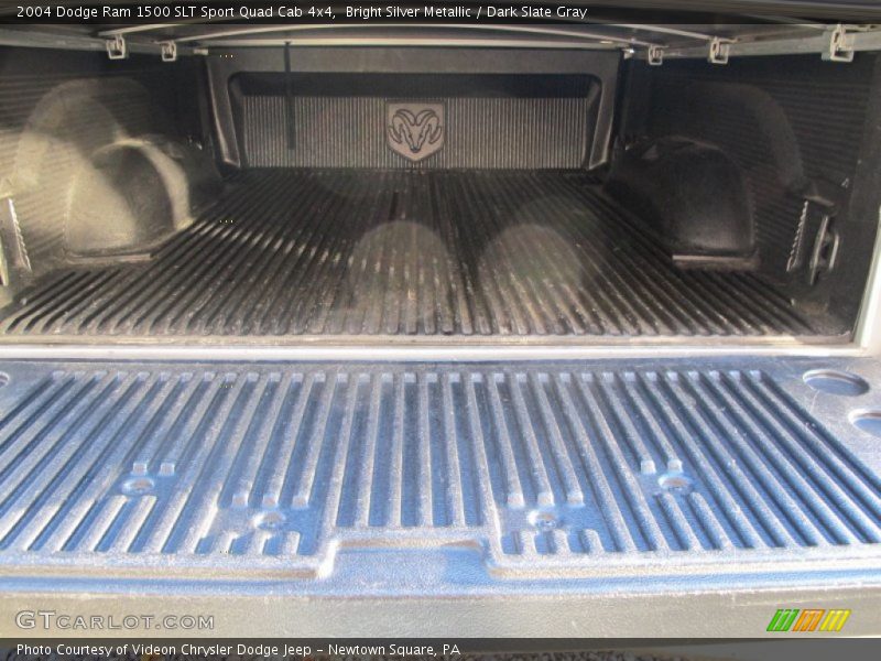 Bright Silver Metallic / Dark Slate Gray 2004 Dodge Ram 1500 SLT Sport Quad Cab 4x4
