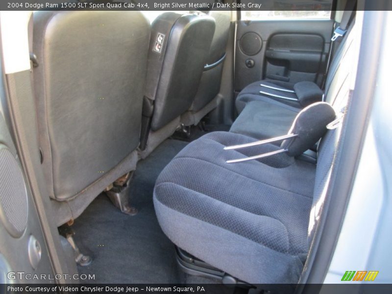 Bright Silver Metallic / Dark Slate Gray 2004 Dodge Ram 1500 SLT Sport Quad Cab 4x4