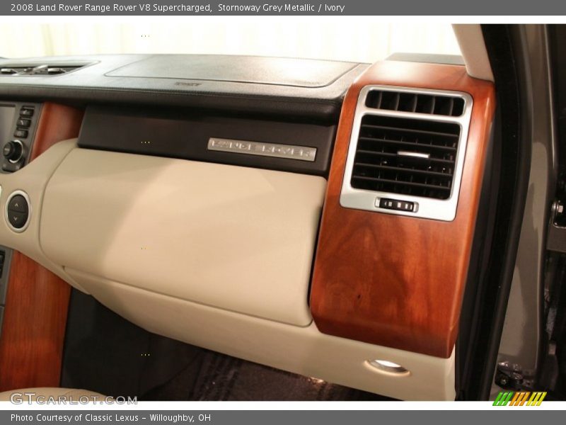 Stornoway Grey Metallic / Ivory 2008 Land Rover Range Rover V8 Supercharged