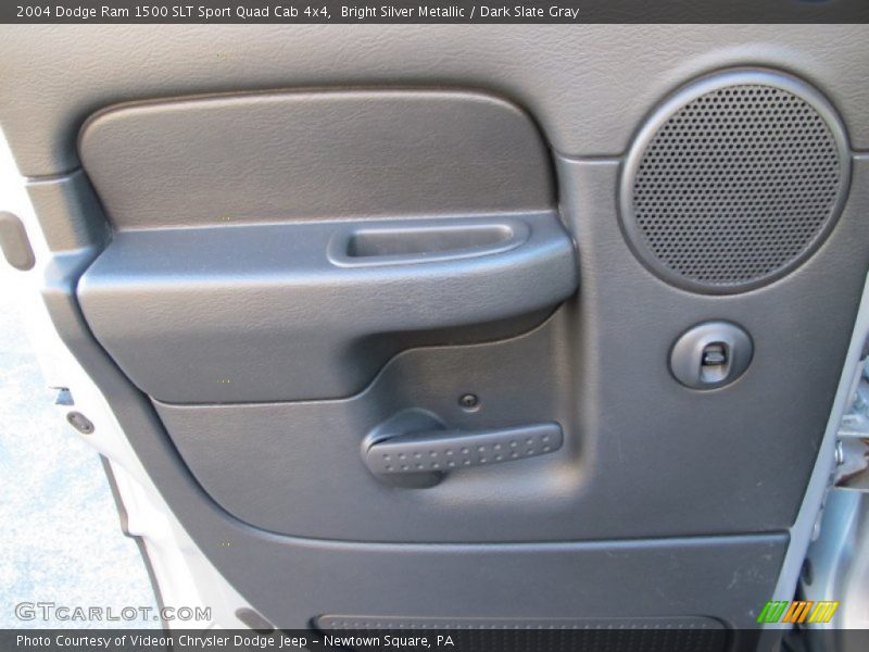 Bright Silver Metallic / Dark Slate Gray 2004 Dodge Ram 1500 SLT Sport Quad Cab 4x4