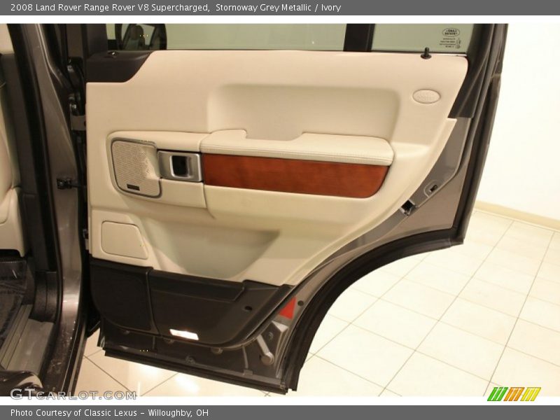 Stornoway Grey Metallic / Ivory 2008 Land Rover Range Rover V8 Supercharged