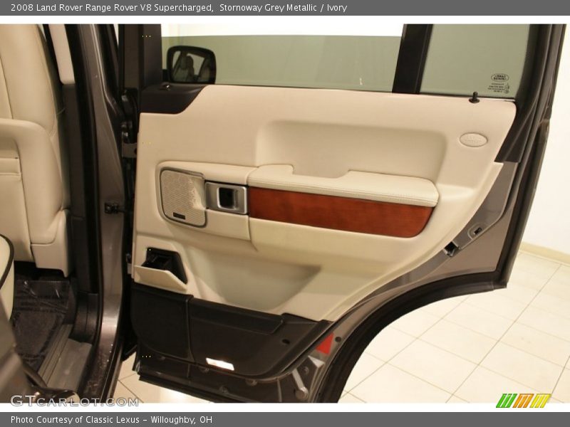 Stornoway Grey Metallic / Ivory 2008 Land Rover Range Rover V8 Supercharged