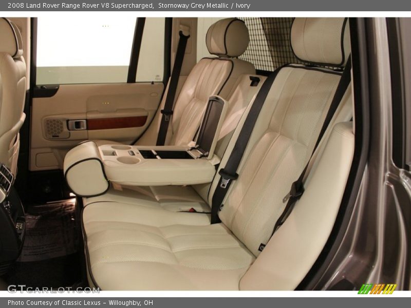 Stornoway Grey Metallic / Ivory 2008 Land Rover Range Rover V8 Supercharged