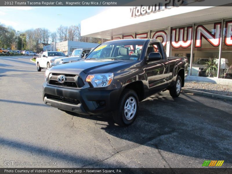 Magnetic Gray Mica / Graphite 2012 Toyota Tacoma Regular Cab