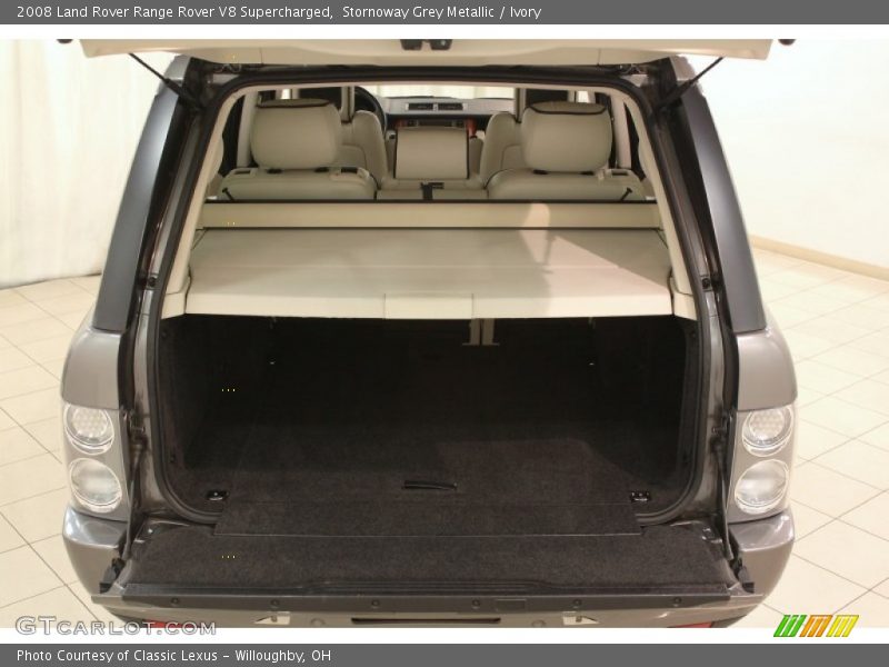 Stornoway Grey Metallic / Ivory 2008 Land Rover Range Rover V8 Supercharged