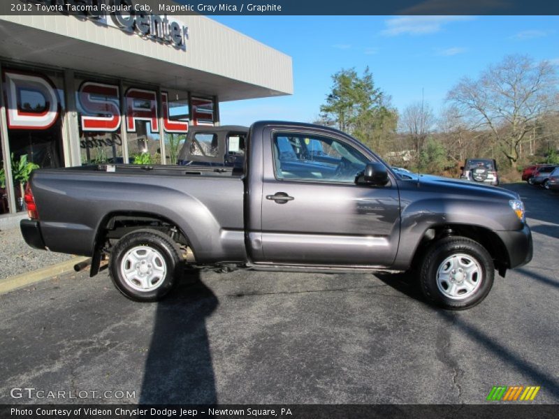 Magnetic Gray Mica / Graphite 2012 Toyota Tacoma Regular Cab