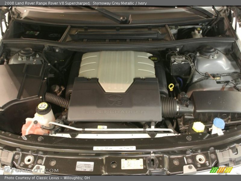 Stornoway Grey Metallic / Ivory 2008 Land Rover Range Rover V8 Supercharged
