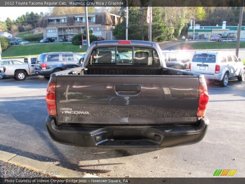 Magnetic Gray Mica / Graphite 2012 Toyota Tacoma Regular Cab