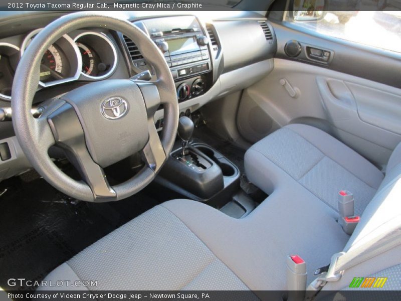 Magnetic Gray Mica / Graphite 2012 Toyota Tacoma Regular Cab