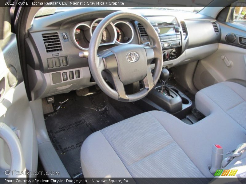 Magnetic Gray Mica / Graphite 2012 Toyota Tacoma Regular Cab
