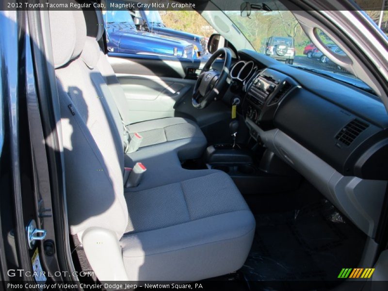 Magnetic Gray Mica / Graphite 2012 Toyota Tacoma Regular Cab