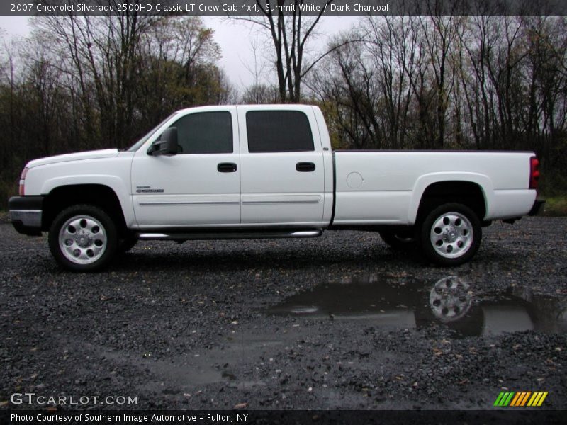 Summit White / Dark Charcoal 2007 Chevrolet Silverado 2500HD Classic LT Crew Cab 4x4