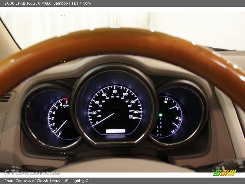 Bamboo Pearl / Ivory 2008 Lexus RX 350 AWD
