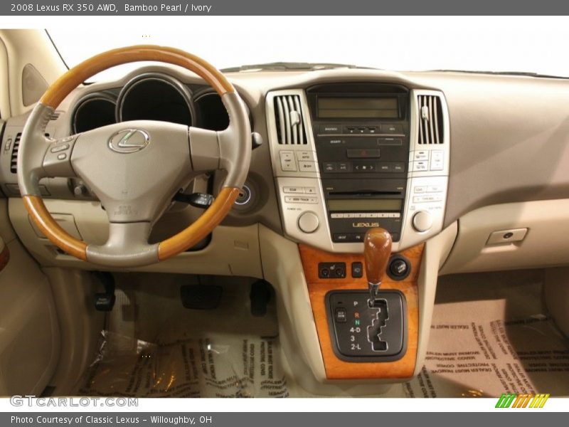Bamboo Pearl / Ivory 2008 Lexus RX 350 AWD