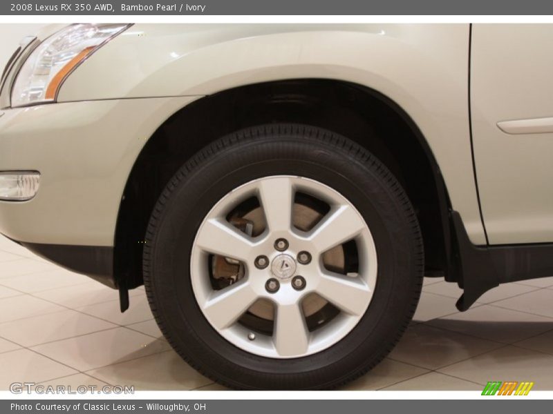 Bamboo Pearl / Ivory 2008 Lexus RX 350 AWD