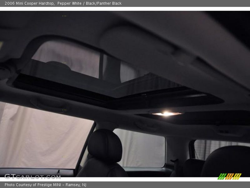 Pepper White / Black/Panther Black 2006 Mini Cooper Hardtop