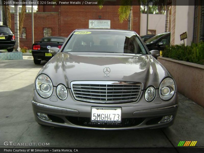 Pewter Metallic / Charcoal 2005 Mercedes-Benz E 320 Sedan